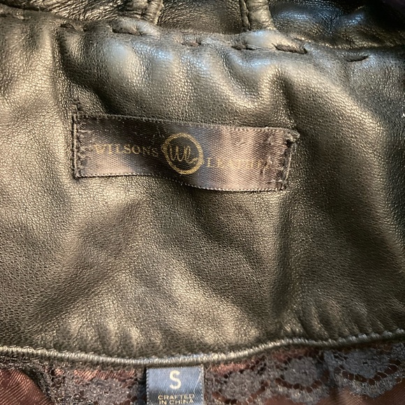 Vintage Wilson Leather Woman’s Coat-great details - Picture 2 of 9